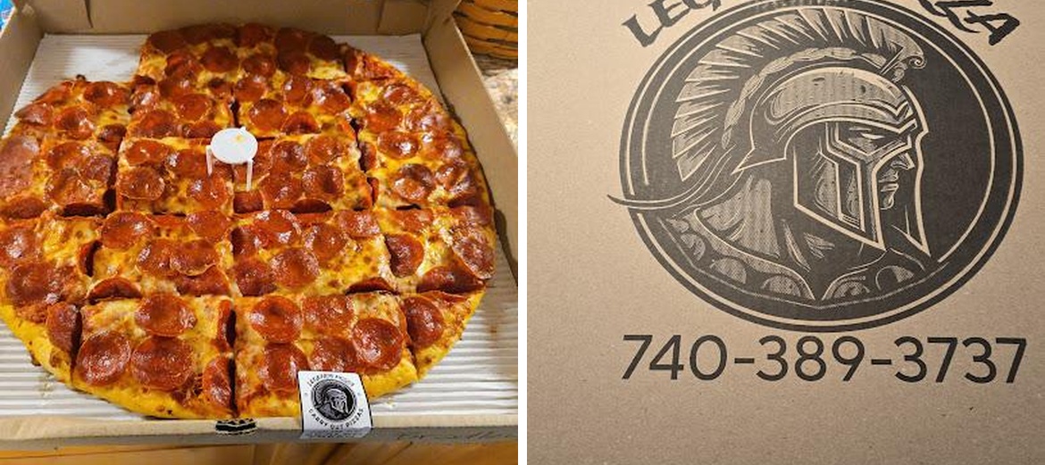 Legends Pizza Menu